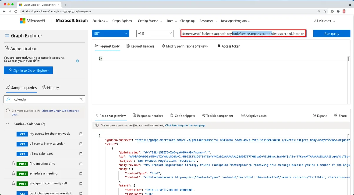 Cover image for: Getting Started Calling the Microsoft Graph API